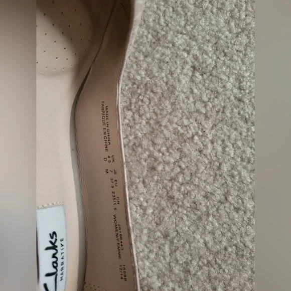 Clarks Dalhart Sorbet Beige Pumps - Picture 5 of 5